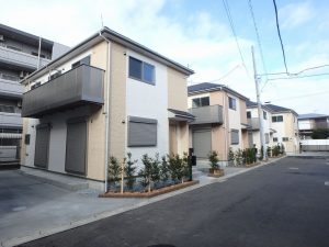 淵野辺４丁目、宅地造成工事及び戸建て賃貸住宅９棟